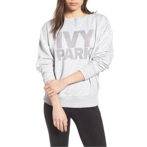 NWT IVY PARK Dot Logo Sweatshirt